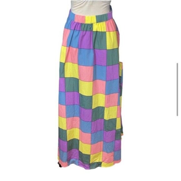 SWF Cuixmala Maxi Skirt Cuixmala Check - Picture 9 of 9